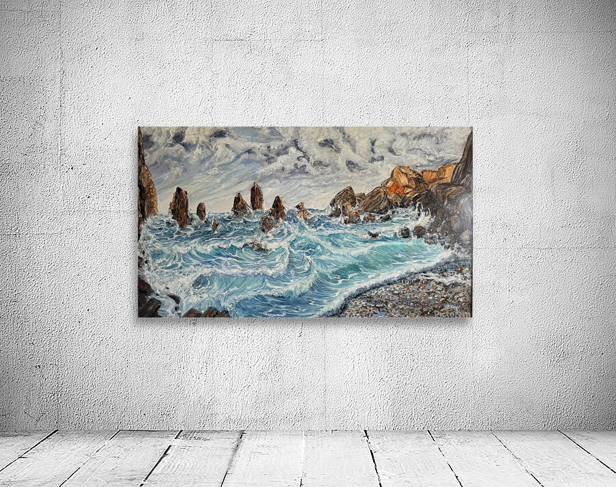 Rocky seascape Wall Preview