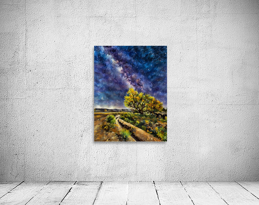 ArtXcl 223 night sky stars pastel style Wall Preview