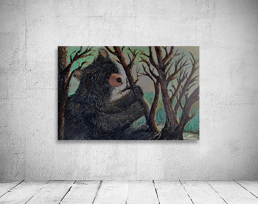 IMG 4200 winter is coming for the lonely black bear Wall Preview