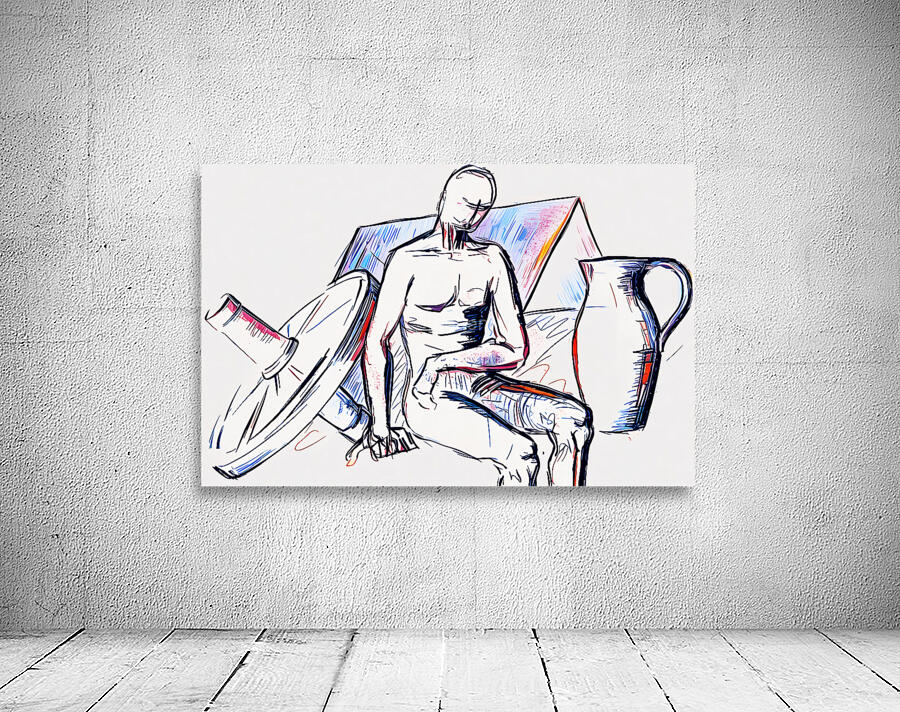 ArtXcl 318 man still life Petre Wall Preview