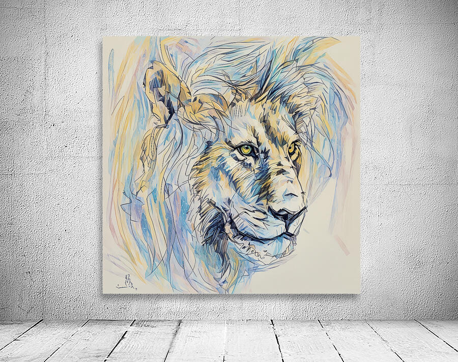 ArtXcl 372 lion Wall Preview