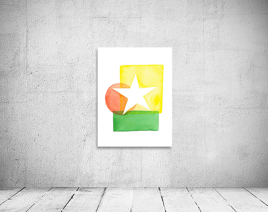 Festive minimalism star Wall Preview