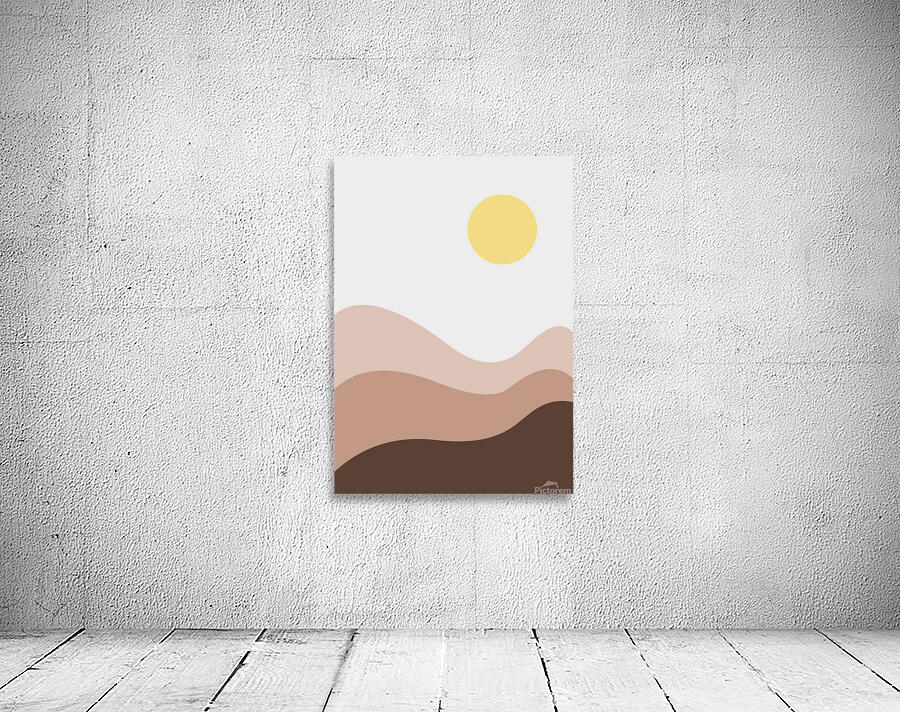 Minimalist art painting. a Wall Preview