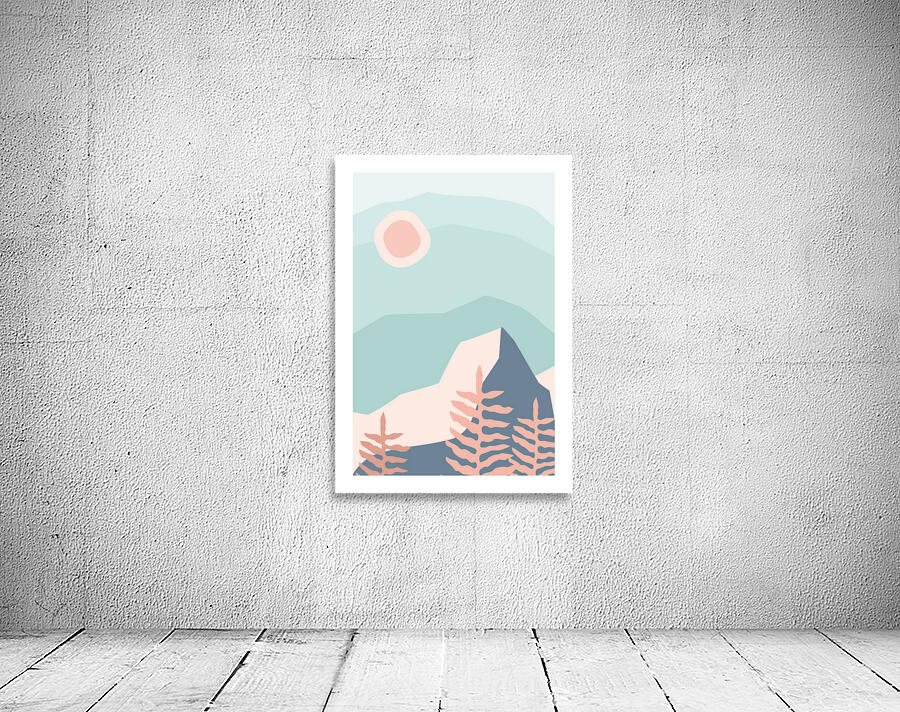 Colorful landscape. b Wall Preview