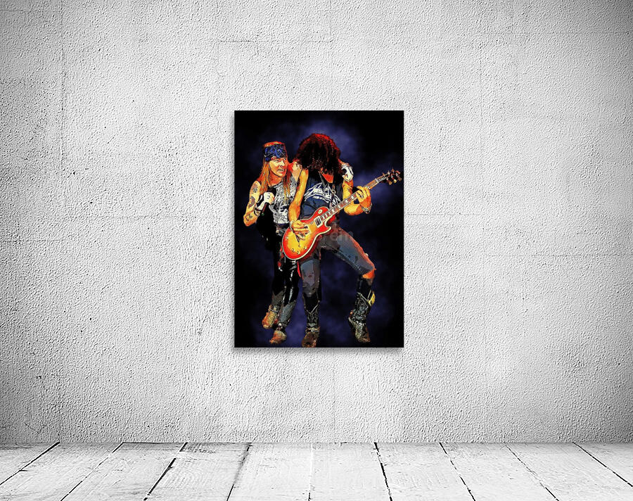 アート・デザイン・音楽 ONCE A YEAR by Axel Hoedt axl roses & Slash by Gunawan Rb Wall Art