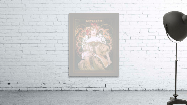 muchaです Daydream c1896 by Alphonse Mucha Remastered Vintage Retro