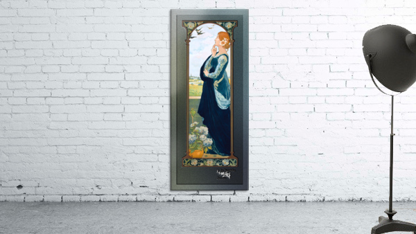 The Swallows of Remembrance by Elisabeth Sonrel Wall Preview