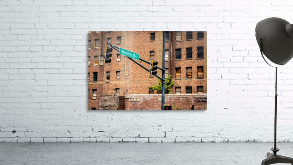 Peachtree Street Sign   Atlanta GA 6527 by Sanjeev Singhal
