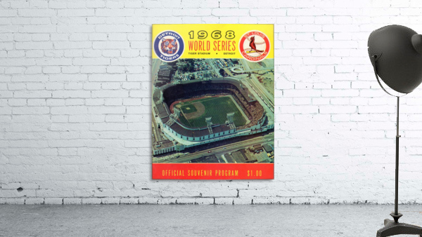 1968 World Series Program Wall Preview