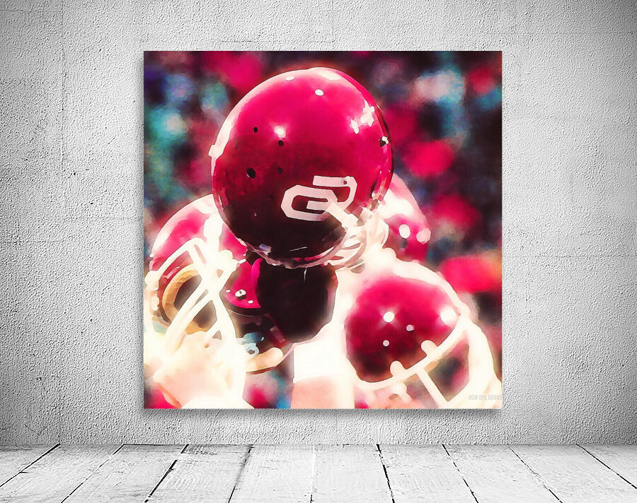 oklahoma sooners football helmet ou football Wall Preview