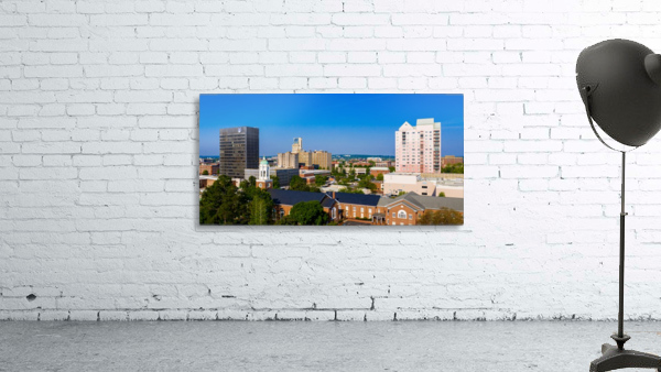 Downtown Augusta GA Skyline Aerial View 0685 by Sanjeev Singhal