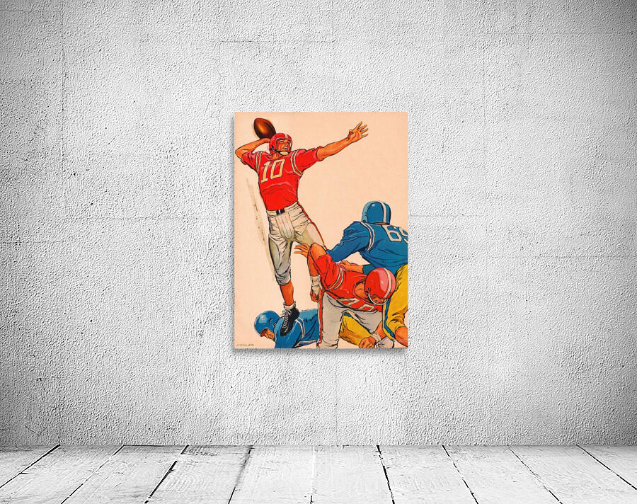 Elmer Wexler Football Art Reproduction Wall Preview