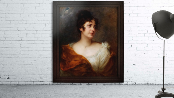 Portrait Of A Lady by Georg Papperitz Old Masters Classical Art Reproduction Wall Preview