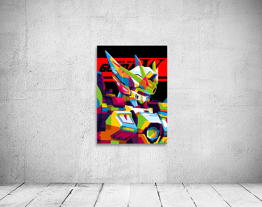ガンダム　ポップアート Wings Gundam Zero Pop Art by wpaprint Wall Art