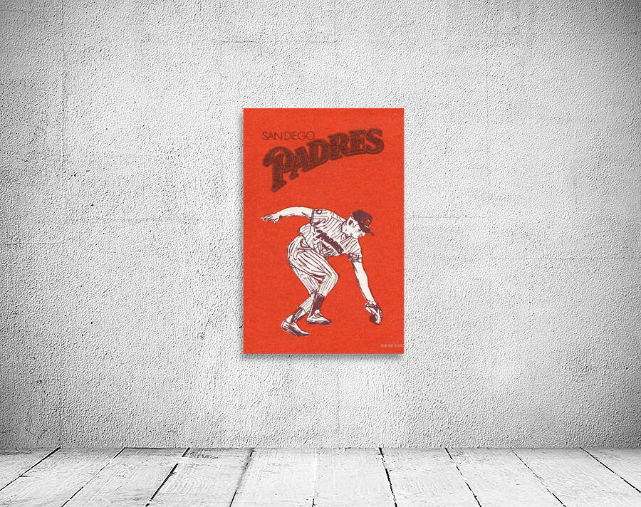 1988 san diego padres retro Wall Preview
