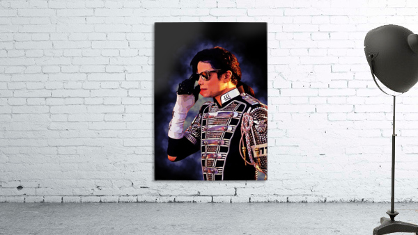 Michael Jackson The King Of Pop by Gunawan Rb Wall Art
