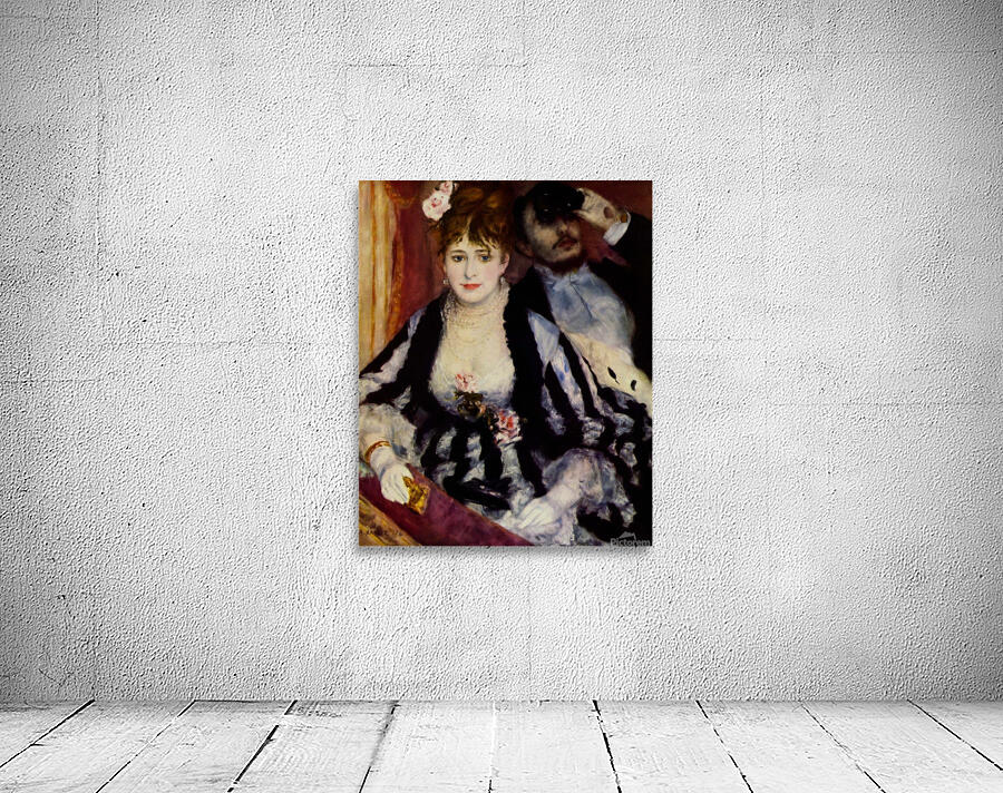 Pierre Auguste Renoir: La Loge HD 300ppi by Stock Photography