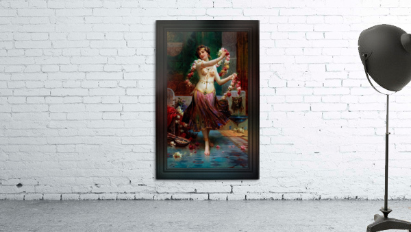 The Belly Dancer by Hans Zatzka Classical Art Old Masters Reproduction Wall Preview