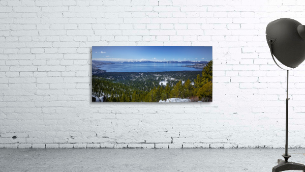 Lake Tahoe Pano Wall Preview