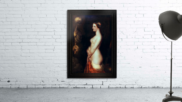 The Beautiful Rosine by Antoine Wiertz Fine Art Old Masters Reproduction Wall Preview