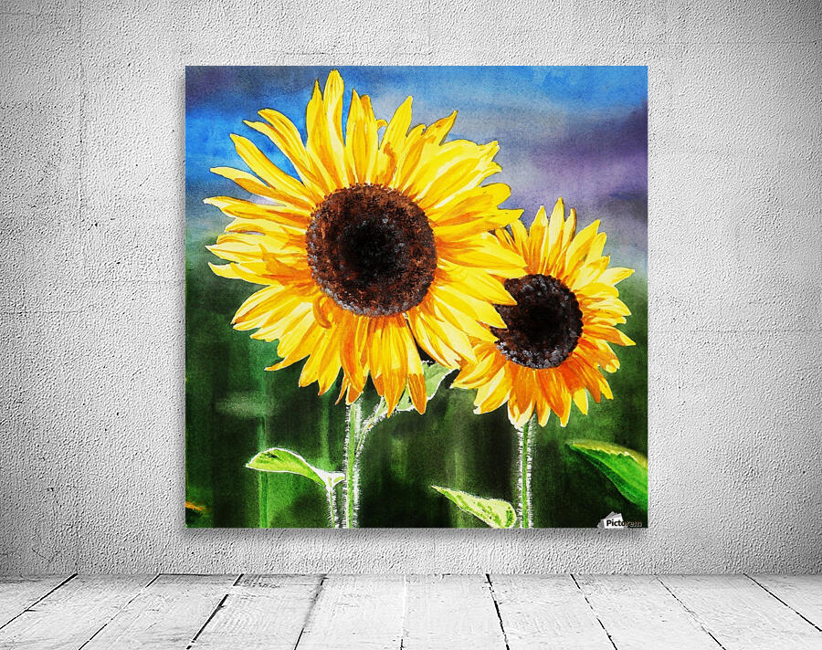 a*a様 Sunflower Twins 絵画原画 Sunflower Twins 絵画原画 - メルカリ