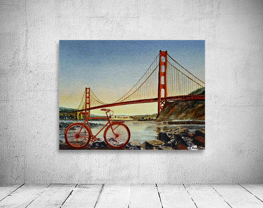 Bicycle In San Francisco Wall Preview