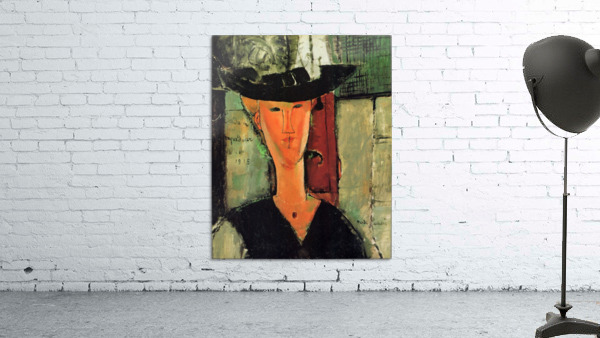 Modigliani - Madame Pompadour Wall Preview