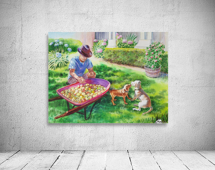 Apples Harvest Wall Preview