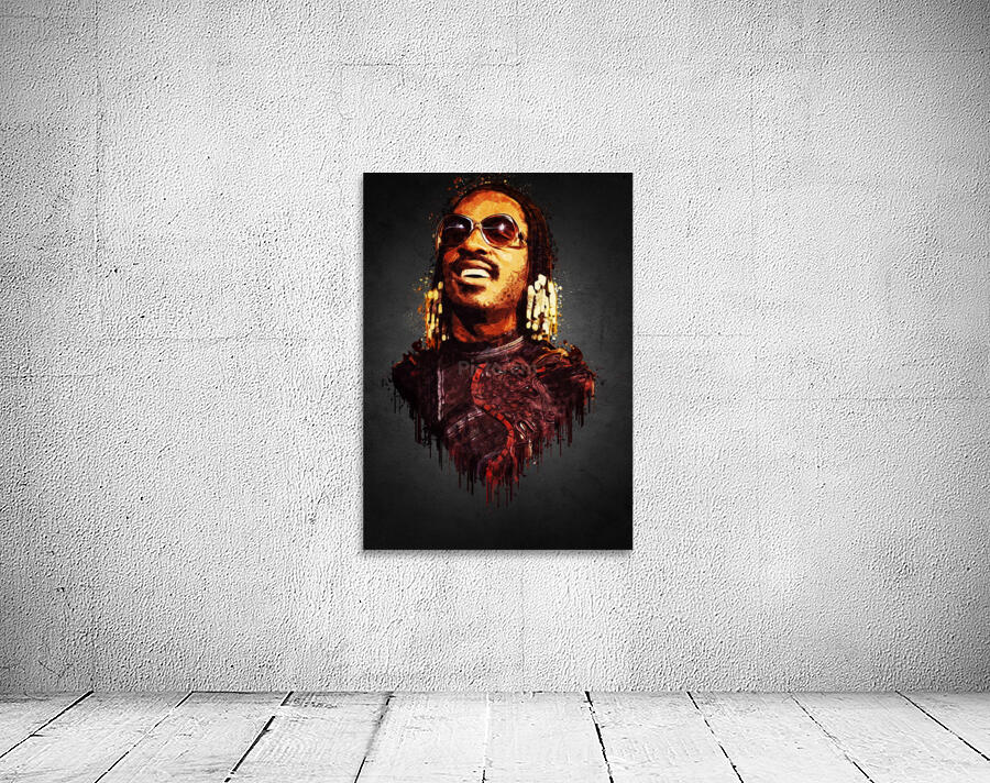 Stevie Wonder. by Gunawan Rb Wall Art