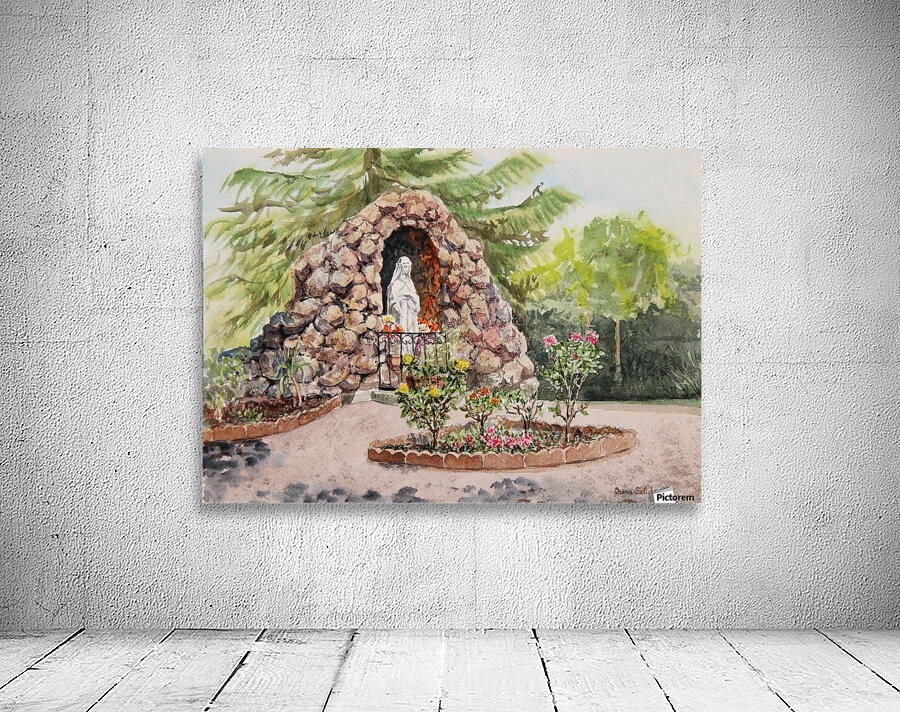 Crockett California Saint Rose Of Lima Church Grotto Wall Preview