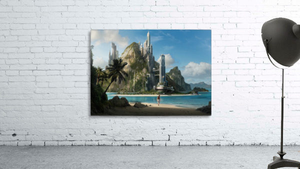 木版画『Tropical paradise 』 木版画『Tropical paradise 』 木版画『Tropical paradise 』 Tropical