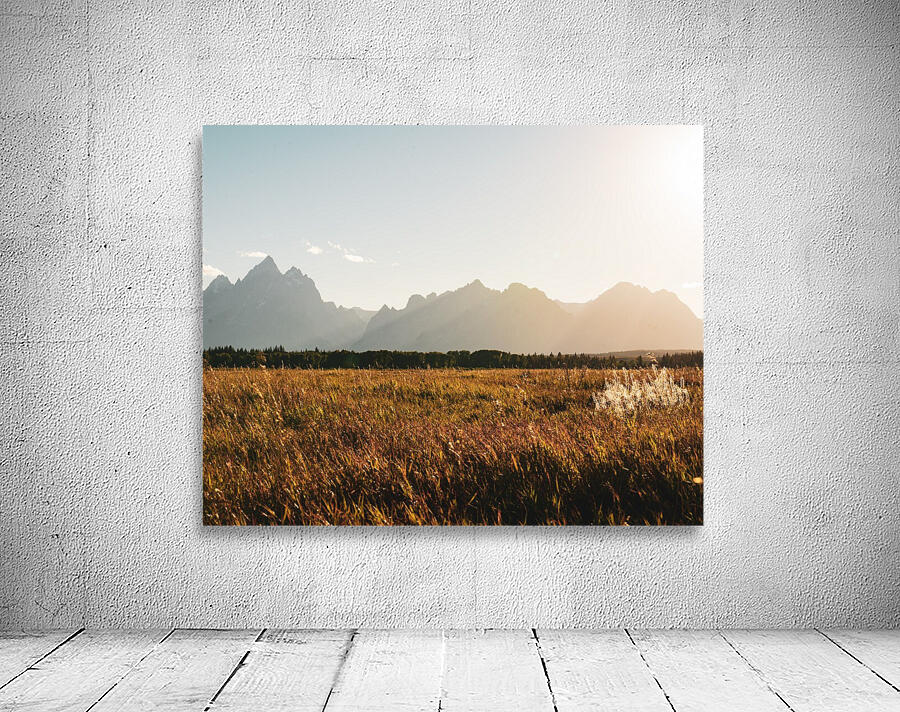 Grand Tetons Wall Preview