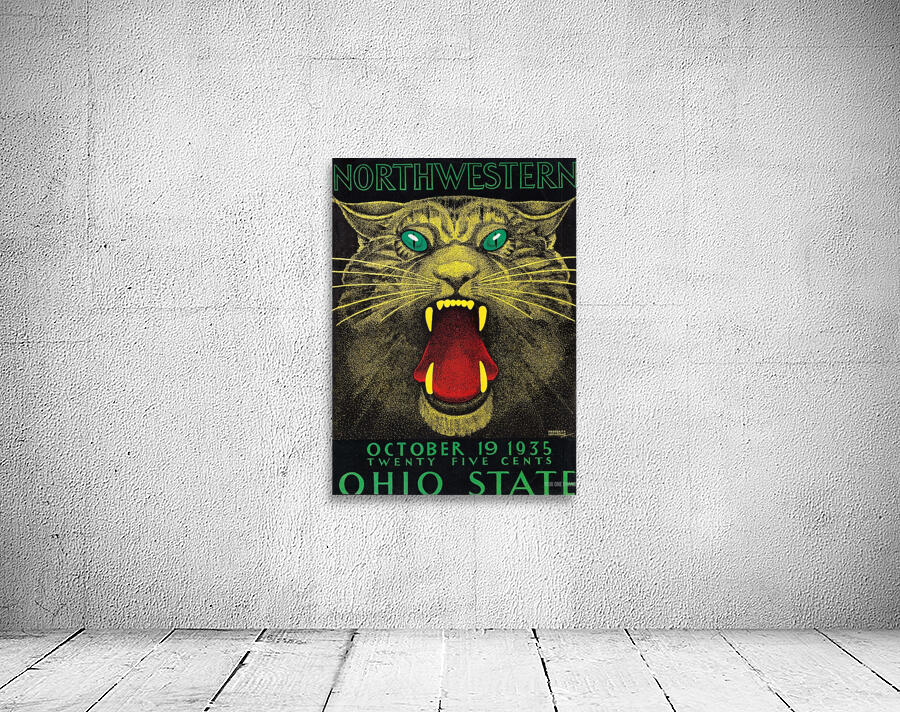 1935 Northwestern vs. Ohio State Wall Preview