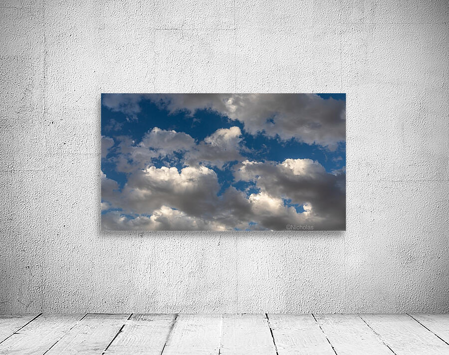 Blue Sky Clouds by Nicholas