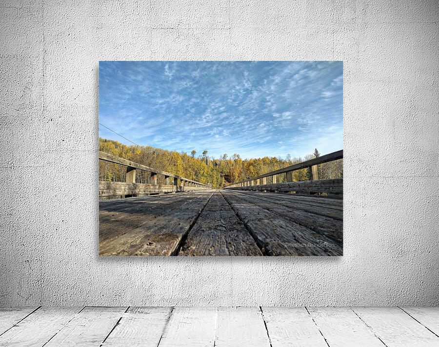 Wooden Bridge Wall Preview