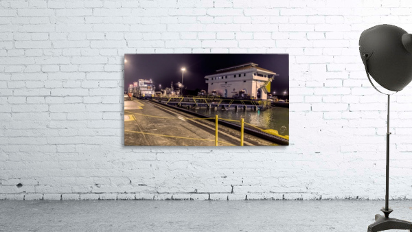 Panama Canal Miraflores Locks Wall Preview