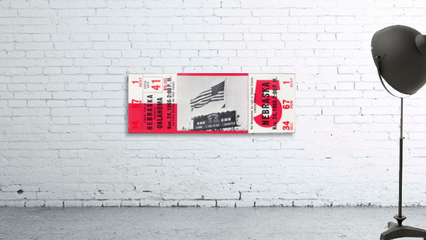 1966 Oklahoma vs. Nebraska Wall Preview