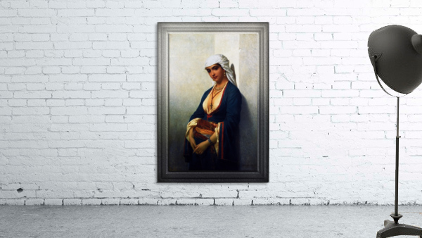 La Fidele by Emile Lecomte-Vernet Classical Fine Art Old Masters Reproduction Wall Preview