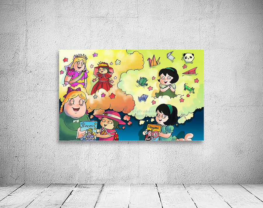 Library Daydreams - Bugville Critters Wall Preview