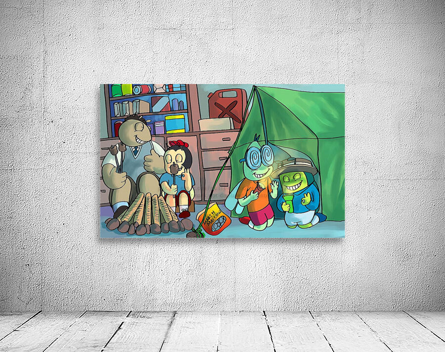 Blanket Fort - Bugville Critters Wall Preview