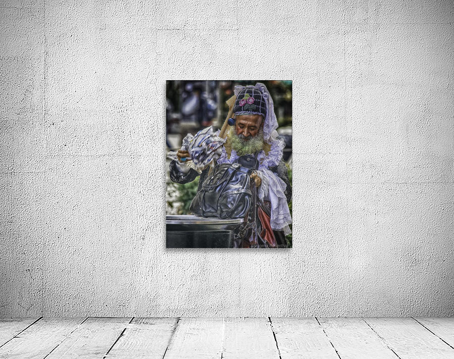 man in lace Wall Preview