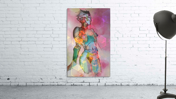 abstract woman edit 2 Wall Preview