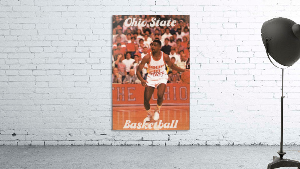 1987 Ohio State Basketball Poster Wall Preview