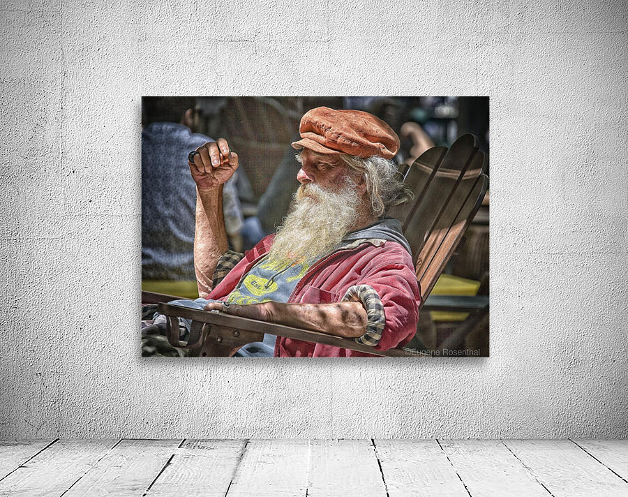 white beard Wall Preview