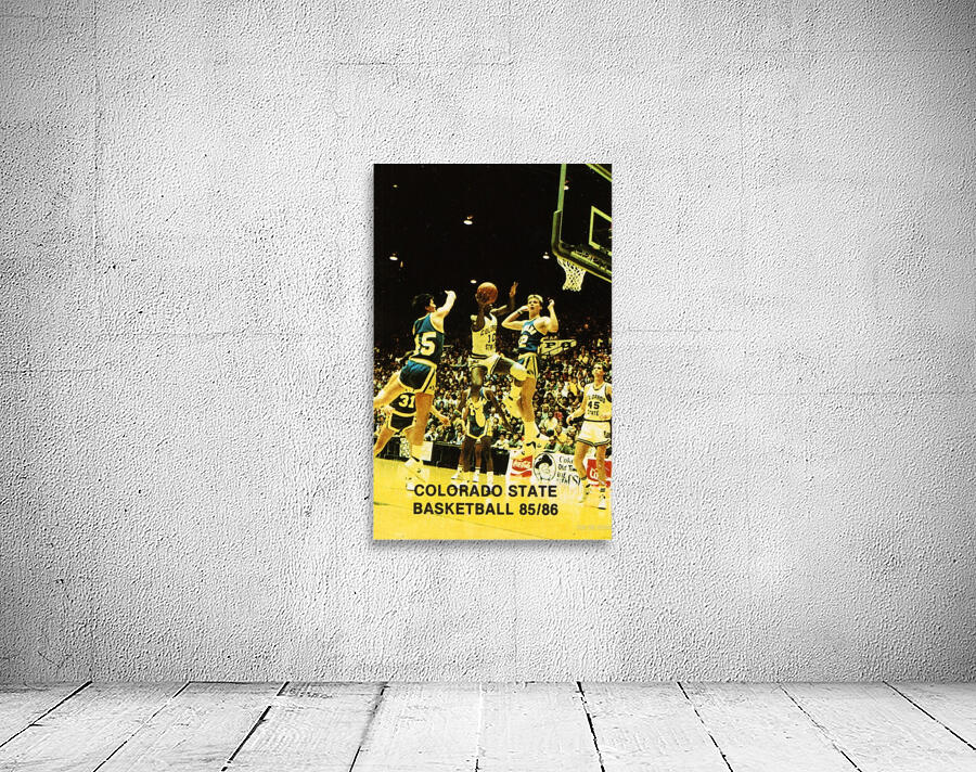 1985 Colorado State University Basketball Wall Preview
