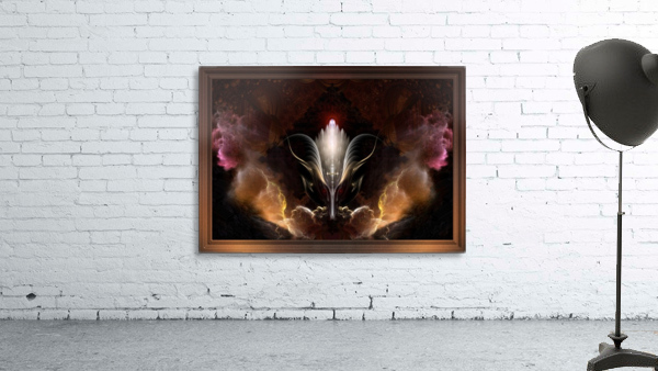 The Renidron Fantasy Fractal Art Composition Wall Preview