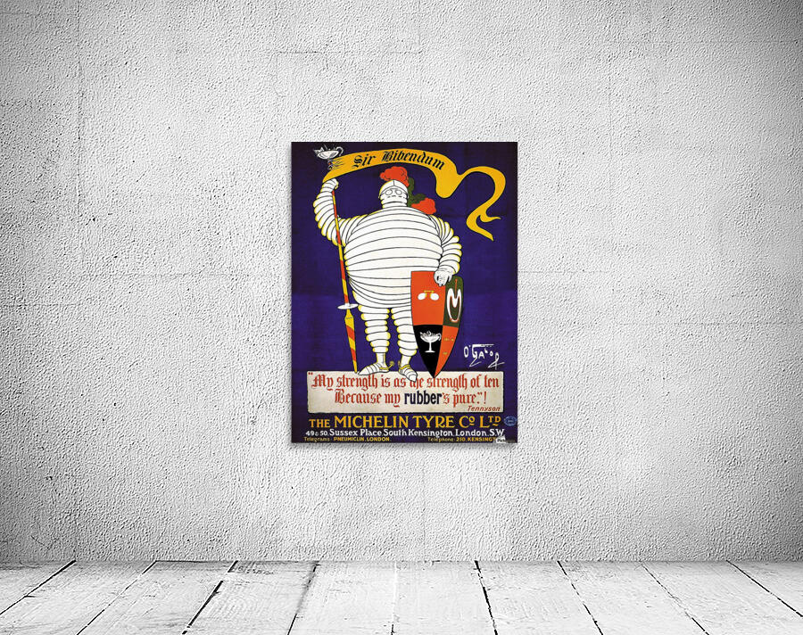 Michelin Sir Bibendum Wall Preview