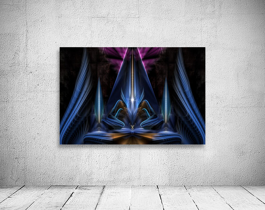 The Citadel Of Light Fractal Art Composition Wall Preview