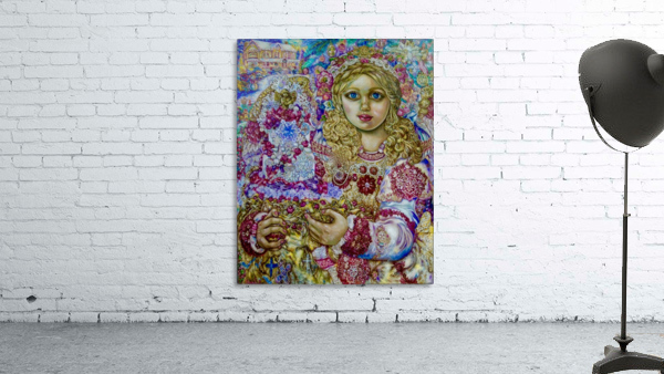 Yumi Sugai. An angel of Christmas of the Christmas cake. Wall Preview