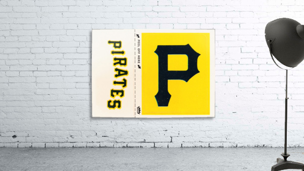 1981 Pittsburgh Pirates Fleer Decal Poster Wall Preview